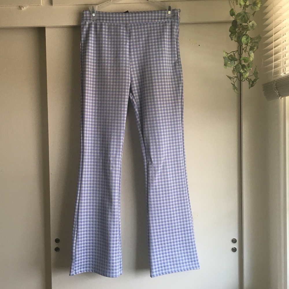 Blue Plaid Flare Plants